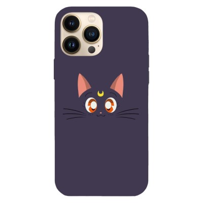 Husa compatibila cu Apple iPhone 14 Plus model Sailor Moon Luna, Silicon, TPU, Viceversa foto
