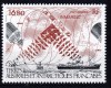 DB1 Colonii TAAF Terit Antarctice Franta 1987 Comunicatii Satelit Inmarst 1 v. MNH, Nestampilat