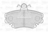 Set placute frana,frana disc DACIA LOGAN EXPRESS (FS) (2009 - 2016) VALEO 301002