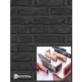 Coltar mic klinker Terca Agora Grafietzwart, 18.5x6.5x2.3 cm