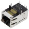 Conector RJ45 ecranat cu LED THT