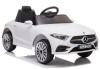 Masina electrica pentru copii, Mercedes C Class, CLS 350, 2 motoare, LeanToys, 5177, alba