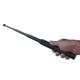 Baston Telescopic Autoaparare Police, Otel, 63cm + Husa Curea
