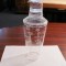 CY - Shaker plastic dur transparent pt. diverse cocktailuri / 600 ml / nefolosit