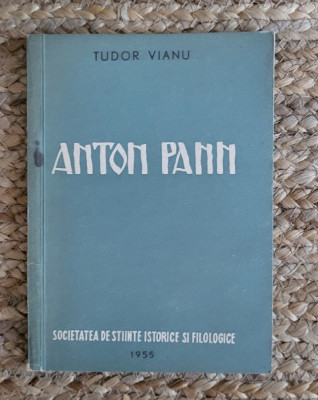 ANTON PANN -TUDOR VIANU foto