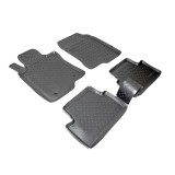 Set de 4 covorase cauciuc 3D stil tavita premium pentru Honda Accord VIII din 2008-2015, Recambo