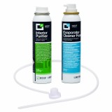 Set curatare aer conditionat Total Care menta spuma si spray 2 x 100 ml