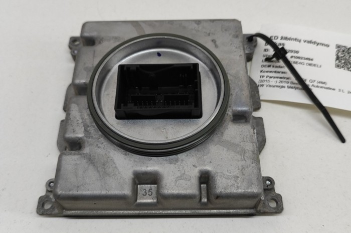 Unitate de control lumini LED AUDI Q7 4M 2019 OEM: 7PP941572AB,7PP941572A,W003T25075 | 27562930