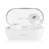 Casti Wireless earphones, Bluetooth 5.0 Wireless earphones, Microfon dual, Handsfree, Pairing automat, Control TOUCH, Universal compatibile, Alb