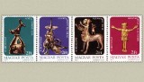 Ungaria 1977 - Ziua marcii postale, serie neuzata