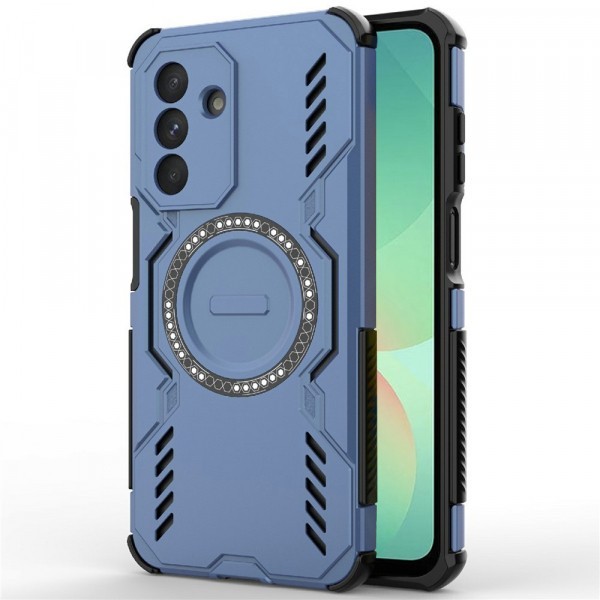 Husa MagSafe pentru Samsung Galaxy A26 A266, Techsuit, ArmorMag, Albastra