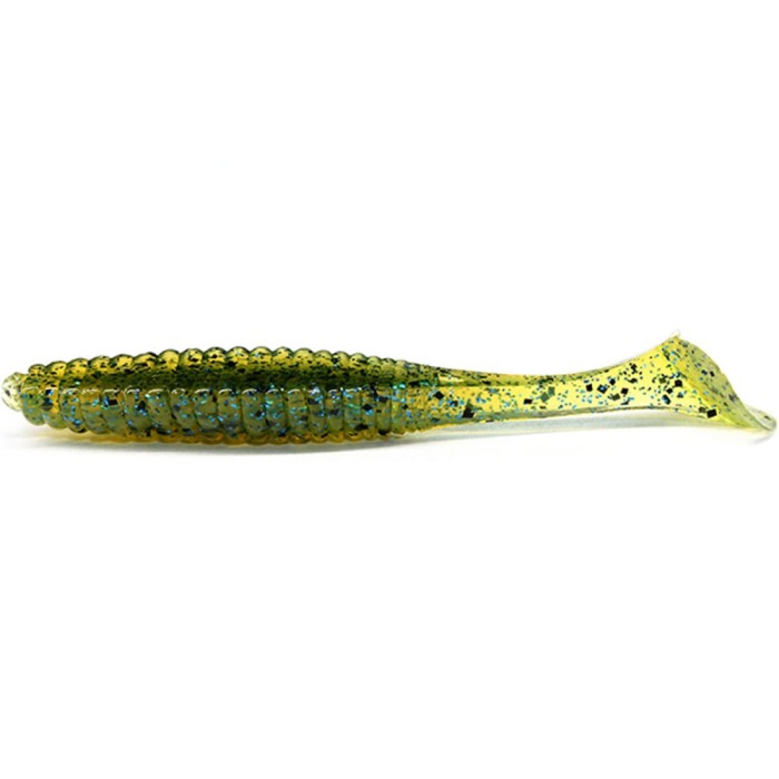 Shad Hide Up Stagger Original 2&quot;, 128 Green Light Gill, 5.9cm, 8buc/pac
