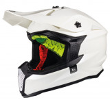 Casca Enduro MX MT Falcon Solid A0 White