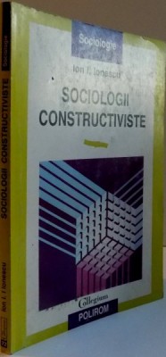 SOCIOLOGII CONSTRUCTIVISTE ,1998 foto
