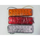 14 x 59 Lampa laterala 12 LED-uri 24v lumina galbena Automotive TrustedCars, Oem