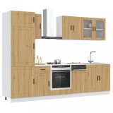 vidaXL Set dulap de bucătărie 8 piese &bdquo;Kalmar&rdquo; stejar artizanal lemn