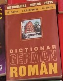 E. Savin, I. Lazarescu, K. Tantu - Dictionar German-Roman