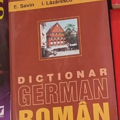 E. Savin, I. Lazarescu, K. Tantu - Dictionar German-Roman