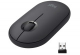 Mouse fara fir Logitech Pebble silentios, 2.4 GHz, grafit negru - RESIGILAT