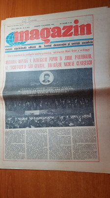 ziarul magazin 3 decembrie 1983-65 de ani de la faurirea statului unitar roman foto