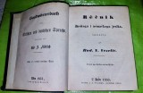 G963-I-Editie veche-Primul Dictionar iliric- german antic de buzunar- Recnik-Viena 1853 Rud. V. Veselic, raritate, stare foarte buna.