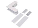 Conector Aluminiu Alb 270&deg; VARIO30-02