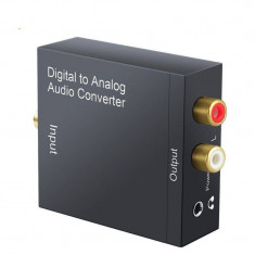 Audio converter OEM digital to audio TOSLINK / 2xRCA+jack 3.5mm foto