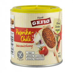 Amestec de Condimente Ardei Dulce si Chili Fara Gluten 90gr Gefro