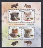 Fauna - Pui de animale sălbatice, bloc de 4 timbre, 2012, LP 1960a, MNH, Nestampilat