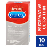 Cumpara ieftin Prezervative Durex Feel Ultra Thin 10 buc