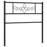 Cumpara ieftin Tablie de pat de schimb metalica, negru, 100 cm