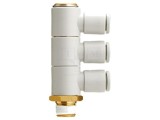 Racord push-in unghi 90&deg; filet 1&divide;10bar -5&divide;60&deg;C KQ2VT06-01AS