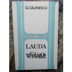 G. CALINESCU - LAUDA LUCRURILOR