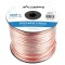 Cablu Difuzor LANBERG 2x1mm&sup2; CCA Transparent SC-2X10-10CC-1000-TR -30&divide;70&deg;C