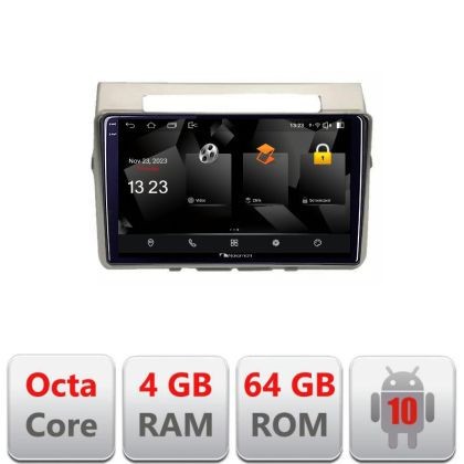 Navigatie Toyota Verso intre anii 2004-2009 Android Octa Core 720p 4+64 DSP 360 camera carplay android auto CarStore Technology