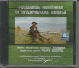 (D) CD sigilat -FOLCLORUL ROMANESC IN INTERPRETARE CORALA, Populara