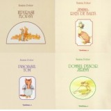 Pachet Carti pentru copii. 4 carti. 1. Iepurasii Flopsy; 2. Jemima rata de balta; 3. Pisoiasul Tom; 4. Domnul pescar Jeremy - Beatrix Potter