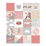 Tapet copii, pop art, My Kingdom, M53203