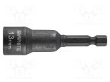 Capăt de şurubelniţă Graphite HEX 13mm 65mm cu impact magnetic