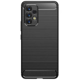 Husa Silicon Compatibila cu Samsung Galaxy A33 5G - iberry Carbon Negru, Carcasa