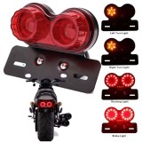 Lampa Stop Spate LED Universala Moto ATV Quad Enduro, cu Semnalizari, 12V