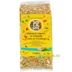 Condiment - Belsug de Legume cu Verdeata si Sare Roz de Himalaya 250g