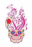 Sticker decorativ, Skull, 90 cm, 219STK-5