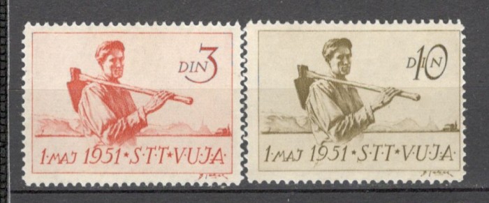 Triest B.1951 Ziua Muncii-supr. ST.350