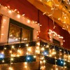 Perdea de lumini cu LED-uri, tip sloi de gheaţă, cu legare &icirc;n serie, Home
