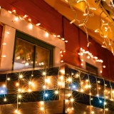 Cumpara ieftin Perdea de lumini cu LED-uri, tip sloi de gheaţă, cu legare &icirc;n serie, Home