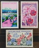 BC665, Franta, lot 3 serii flori, natura