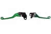 Set 2 manete frana si ambreiaj reglabile Kawasaki KLX 125/250/300/400, Yamaha TT... Cod Produs: MX_NEW CND0010GN
