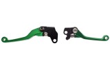 Set 2 manete frana si ambreiaj reglabile Kawasaki KLX 125/250/300/400, Yamaha TT... Cod Produs: MX_NEW CND0010GN