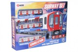 Metrou electric, sine pentru autoasamblare, set 17 piese, efecte sonore si lumini